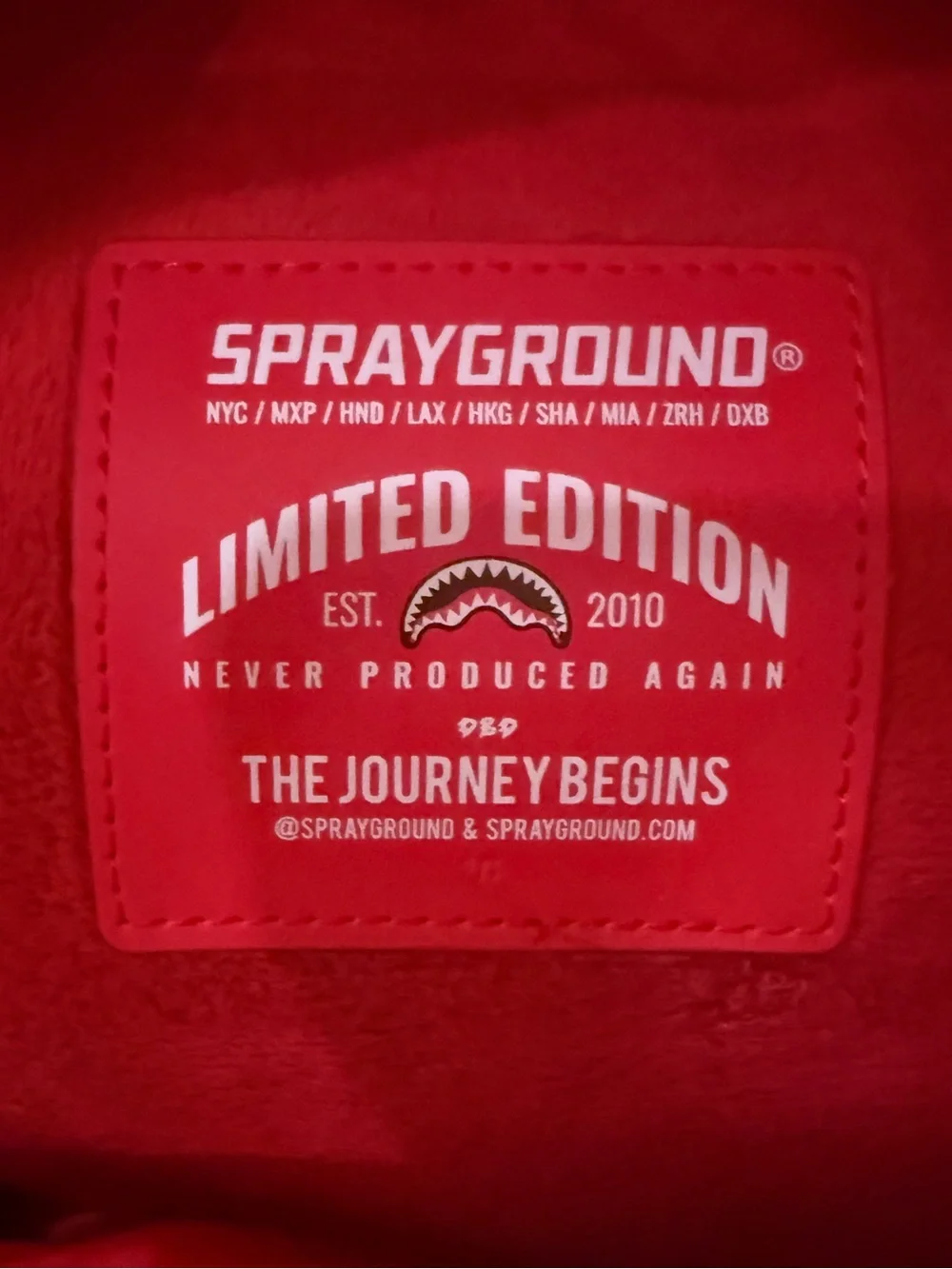 Sprayground Shrek Wanted Backpack